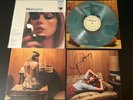 Taylor Swift Midnights Moonstone Blue Marbled Vinyl LP Signed Autographed