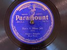 Paramount 20112 W.C. HANDY MEMPHIS BAND Muscle Shoals Blues  jazz 78pm 1922  EE+
