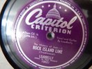 LEADBELLY - Rock Island Line / Eagle Rock Rag 78 RPM Shellac 1944 Capitol Record