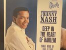 JOHNNY NASH Deep In The Heart of Harlem 1963 PICTURE SLEEVE ONLY (No 45) *CLEAN*