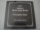 1969 Medford Senior High School Oregon A Cappela Choir Vinyl Lp Lynn Sjolund Dir