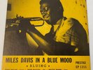 Miles Davis In A Blue Mood EP 45 w/ PS - Prestige - Clean