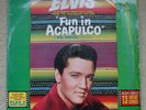 Elvis Fun In Acapulco LP original black label RCA Victor label ISRAEL pressing
