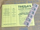 VTG TURTLE'S RECORDS & TAPES SAVING STAMPS ATLANTA And Sleeves