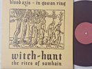 Blood Axis In Gowan Ring Witch-Hunt ‎– The Rites Of Of Samhain VINYL ALBUM