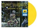 IRON MAIDEN “SOMEWHERE IN TIME” YELLOW LP/VINYL WITH LITHOGRAPH NEW SEALED HOT