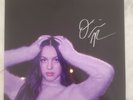 OLIVIA RODRIGO GUTS HAND SIGNED INSERT ART CARD 12” (NO VINYL RECORD)