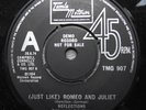 REFLECTIONS JUST LIKE ROMEO AND JULIET UK TAMLA MOTOWN DEMO NORTHERN SOUL SINGLE