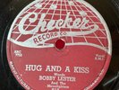 78Rpm DooWop Stroller, Bobby Lester 'Hug and a Kiss / New Gal' US Checker