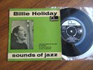BILLIE HOLIDAY - SOUNDS OF JAZZ EP - 1sT UK  FONTANA  TFE 17112 / 1958