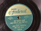 78 RPM Jesse Powell / Fluffy Hunter FEDERAL 12056AA Walkin Blues V (VG-)