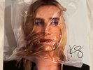 KESHA – GAG ORDER - VINYL LP *SIGNED AUTOGRAPH* BONE WHITE COLOR - NM - J