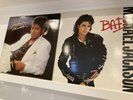 Michael Jackson - Thriller & Bad - UK 1st Presses EX/VG+