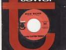 DAVID CLAYTON THOMAS - BRAIN WASHED - ORIGINAL TOWER RECORDS 45 - GREAT SHAPE