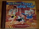 Walt Disney's Three Little Pigs 78 rpm (2) record album set Capitol Records