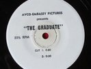 THE GRADUATE radio advertising spots 45 rpm (1967)