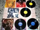 4 THE ROLLING STONES VINYL - GOATS HEADS SOUP, HOT ROCKS & EMOTIONAL RESCUE +45