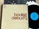 PIERRE BOULEZ conducts DEBUSSY French ED1 COLUMBIA CBS 3LP Box MINT
