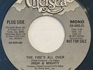 High & Mighty – The Fire's All Over – Chelsea Records ‎CH-3005-DJ – 45 RPM Promo
