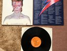 DAVID BOWIE   ALADDIN SANE   1973 UK -3T/-3T 1ST PRESS VINYL LP   PLAYS TIDY