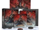 Powerwolf Blood Of The Saints 3LP Box Set Ltd Crystal Clear Vinyl Artbook Poster