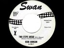 SOUL HARMONY-HERB JOHNSON-TWO STEPS AHEAD/TELL ME SO-SWAN 4186