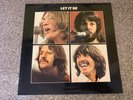 The Beatles Let It Be 3U / 4 Laminate 1970 Press EX+ Vinyl Rare Original UK LP