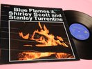 Shirley Scott STANLEY Turrentine LP Blue Flames Orig Italy 1966 NM  Top Jazz
