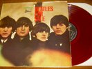 The BEATLES For Sale japanese RED colored vinyl LP Odeon OP-7179 VG/VG+