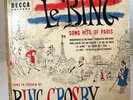 Le Bing Crosby Decca 45 RPM EP Vinyl 7