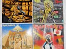 Iron Maiden Lot/4 Lp Records Killers, Piece Of Mind, Powerslave & Maiden Japan