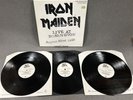 IRON MAIDEN LIVE AT DONINGTON Aug 22nd 1992 TRIPLE ALBUM -Ltd Ed 2753/5000 NM/NM