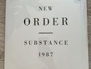 New Order Substance Limited Red And Blue Colored Vinyl