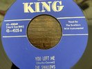 Doo Wop 45 THE SWALLOWS - Beside You / You Left Me - KING 1st Press NM