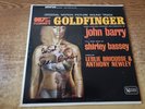 SIGNED SEAN CONNERY 1960s EXCELLENT John Barry Goldfinger MOVIE TRACK 90815 LP33