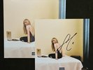 Sabrina Carpenter Emails I Can’t Send Signed Bone Colored Vinyl LP Autograph