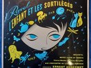 DECCA SXL 2212 W/B,1st ED Ravel L'Enfant Sortileges Ansermet