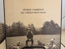 George Harrison All Things Must Pass 3 LP vinyl box vintage press with poster