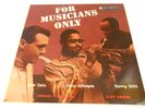 Stan Getz - FOR MUSICIANS ONLY - Vinyl LP - Columbia Records - 33 CX 10095