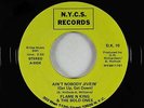 Funk Soul 45 - Flame N King & Bold Ones - Ain't Nobody Jivein' - N.Y.C.S. VG+
