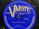 BLUES 78 rpm BLUE BOY (TEDDY MOSS) VARSITY 6052