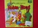 ROBIN HOOD Soundtrack LP (1977) WALT DISNEY w/booklet