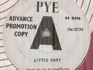 THE BLUE RONDOS*BABY I GO FOR YOU*DEMO*BEAT*JOE MEEK*PYE LABEL*HEAR BOTH