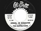 DOOWOP R&B  45 - INSPIRATIONS  -  ANGEL IN DISGUISE  -  HEAR- 1959 PROMO ALBRITE