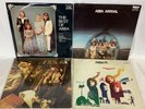 4x Vintage ABBA Records - Arrival, The Best Of ABBA, ABBA & The Album (M)MO#8801