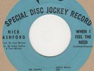 Nick Ashford When I Feel The Need Verve Demo Soul Northern Motown