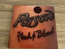 POISON Flesh And Blood ENIGMA (EST 2126) UK 1990 STEREO LP Vinyl