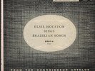 Hear 1954 Elsie Houston Double M- EP - Sings Brazilian Songs