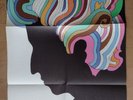 CANADA  BOB DYLAN Greatest Hits MILTON GLASER POSTER 1967 MONO LP FOLK