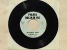 Elvis Presley Original Pelvis My Baby's Gone 1974 Please Release Me 7